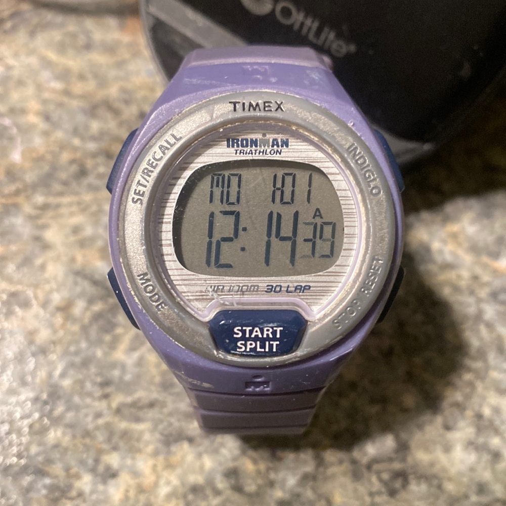 Timex Ironman Triathlon 30-Lap Women’s Purple Watch